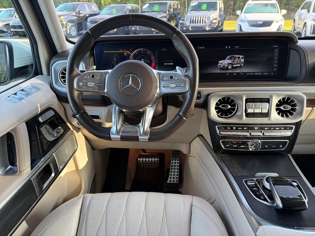 Used 2021 designo Diamond White Metallic Mercedes-Benz G 63 AMG® image 2