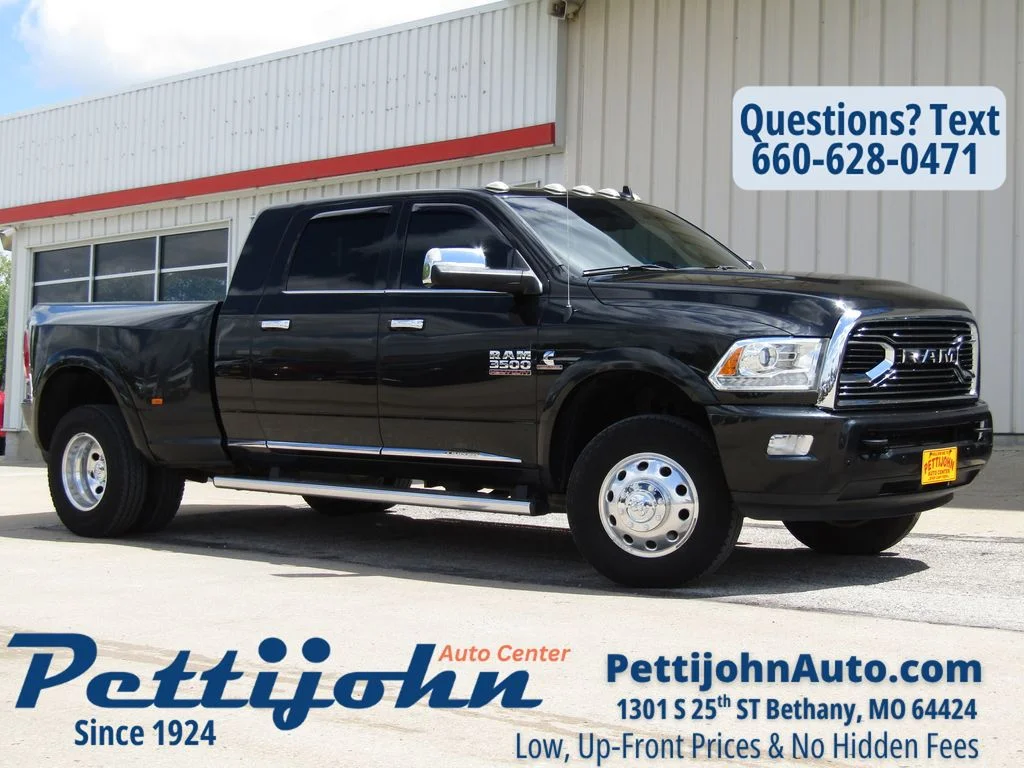 Used 2017 Black Ram Laramie Longhorn image 1