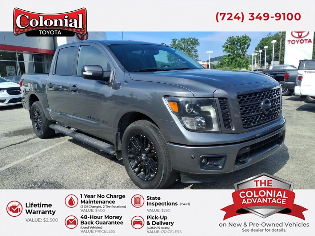 Used 2019 Gun Metallic Nissan SV image 1