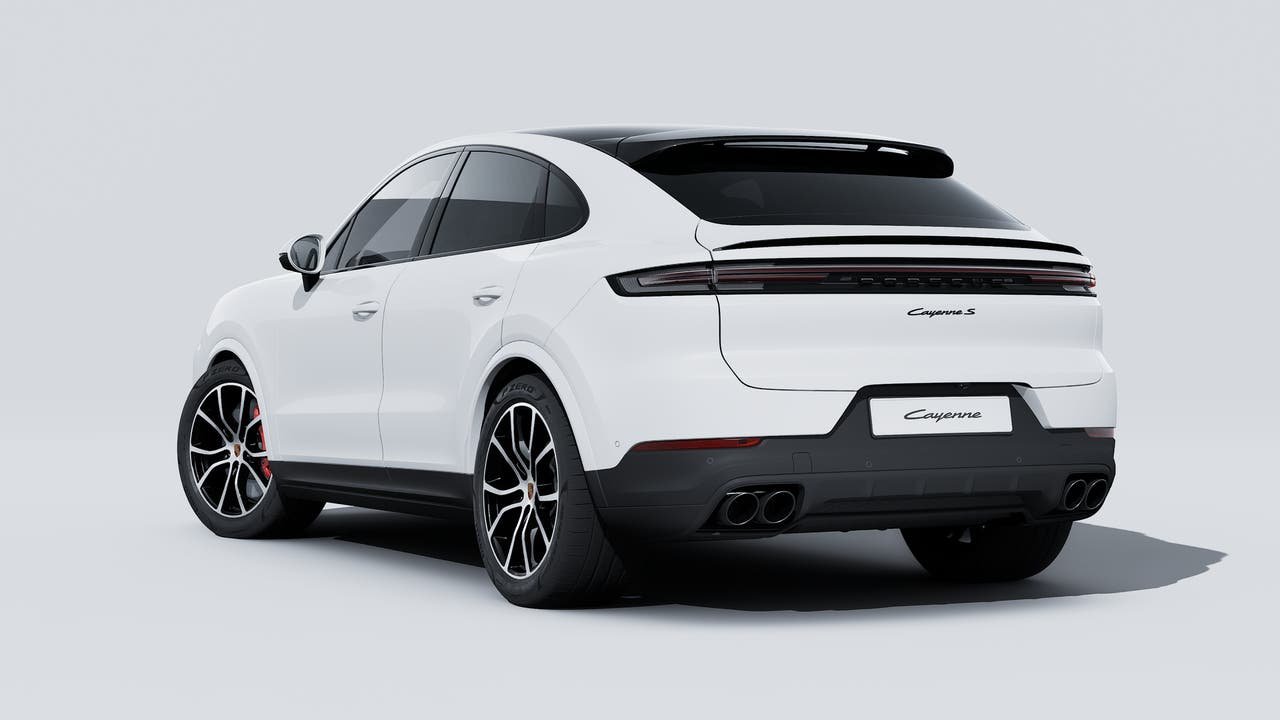 New 2027 White Porsche S Coupe image 3