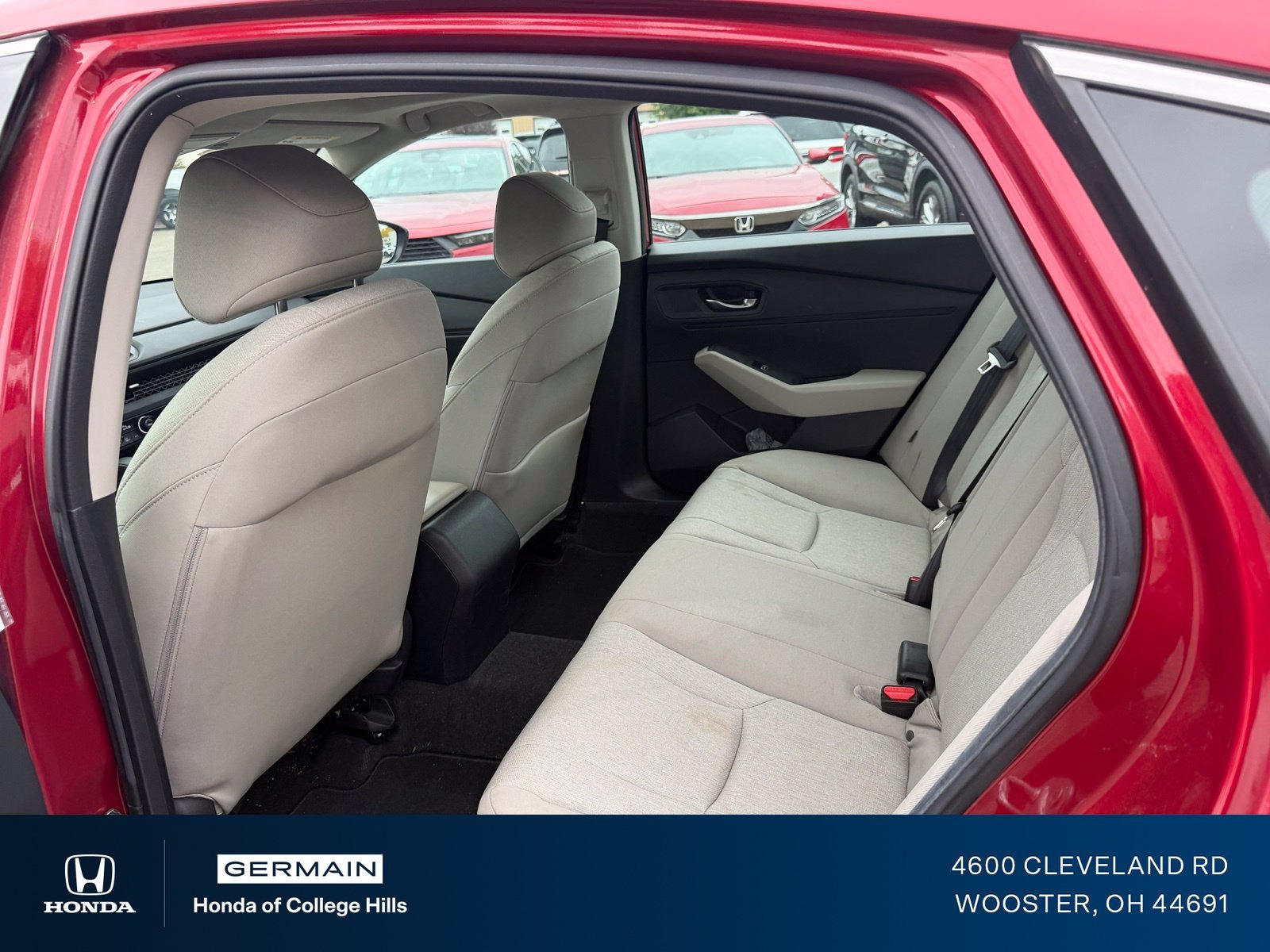 Used 2024 Radiant Red Metallic Honda EX image 13