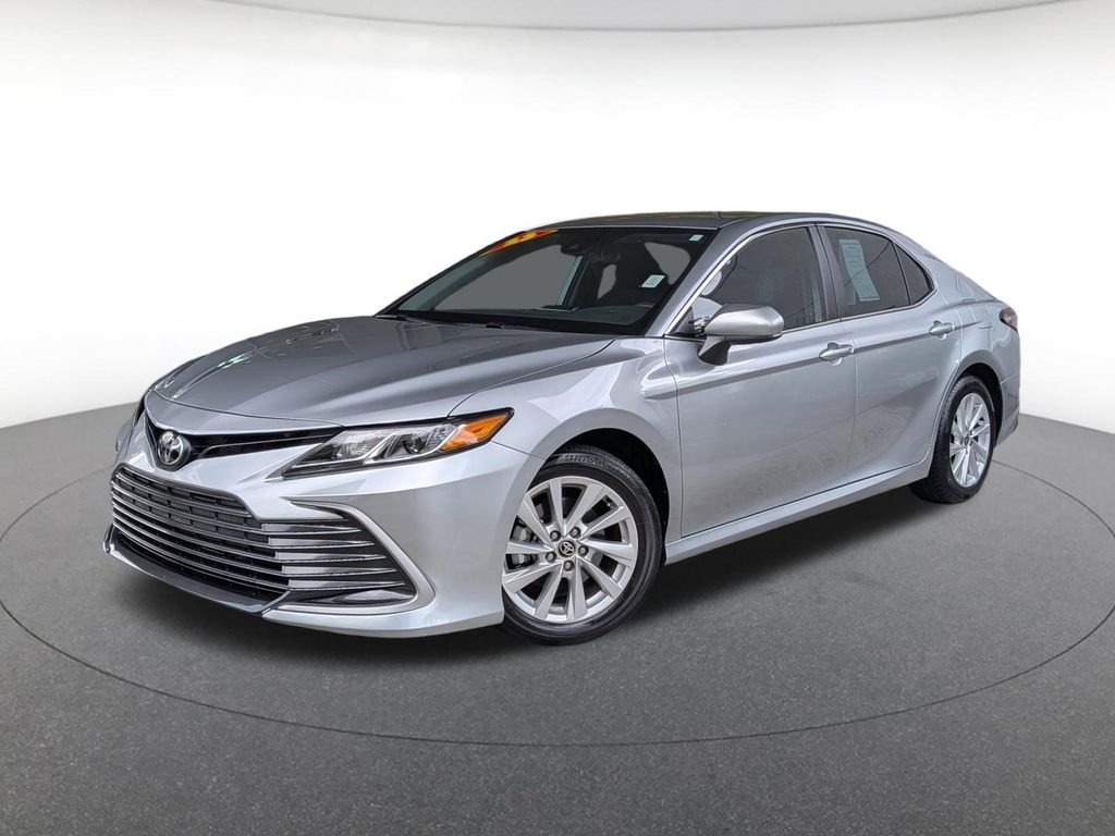 Certified Used 2023 Silver Toyota LE image 1