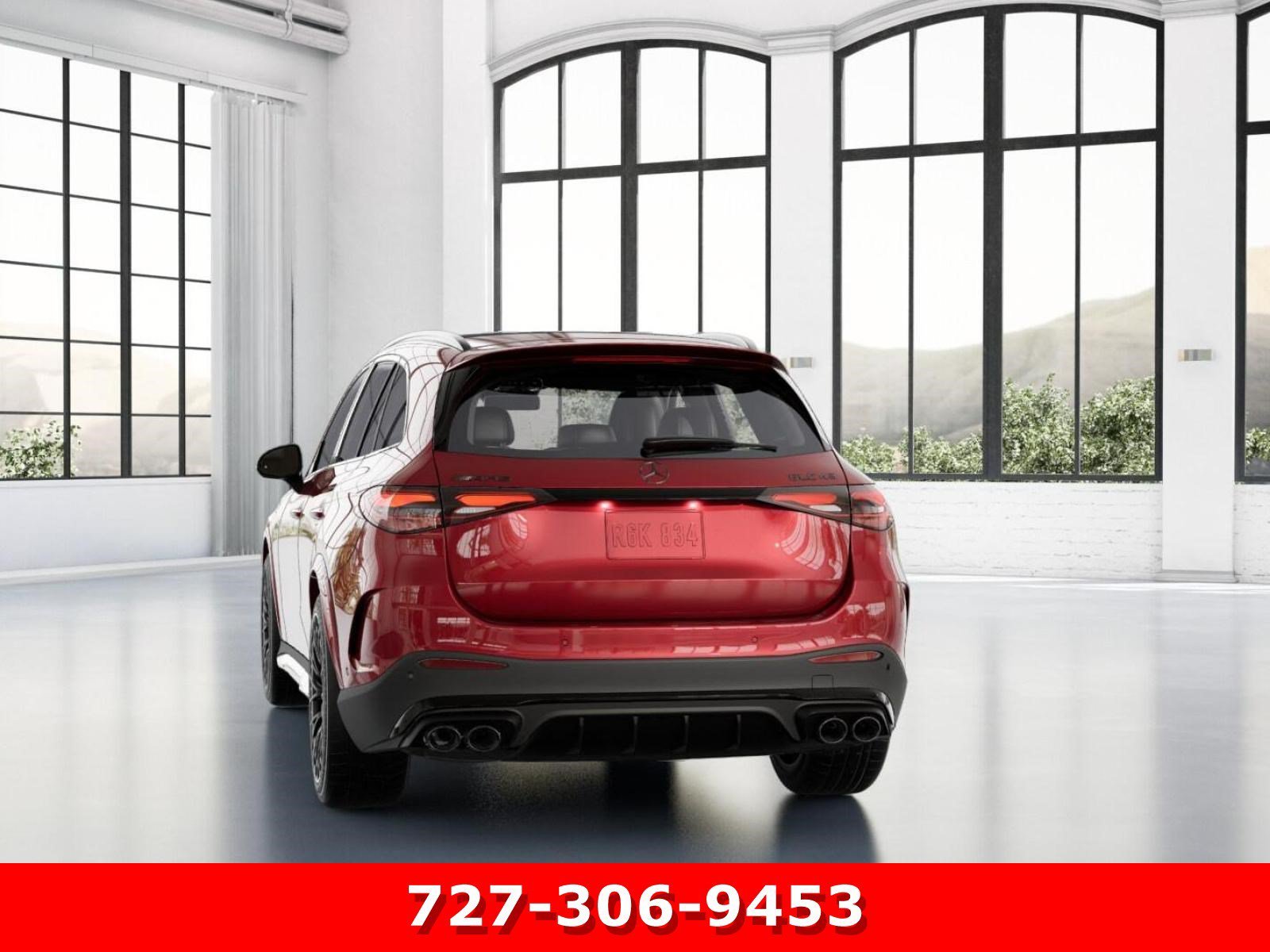 New 2026 MANUFAKTUR Patagonia Red Metallic Mercedes-Benz AMG® GLC 43 image 26