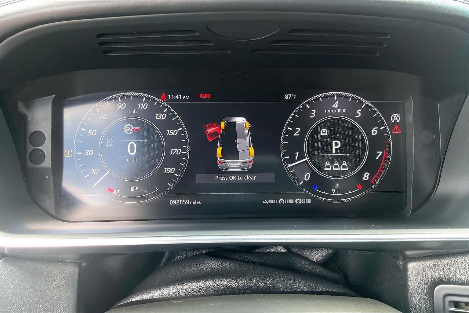 Used 2020 Ligurian Black Metallic Land Rover SVR image 25