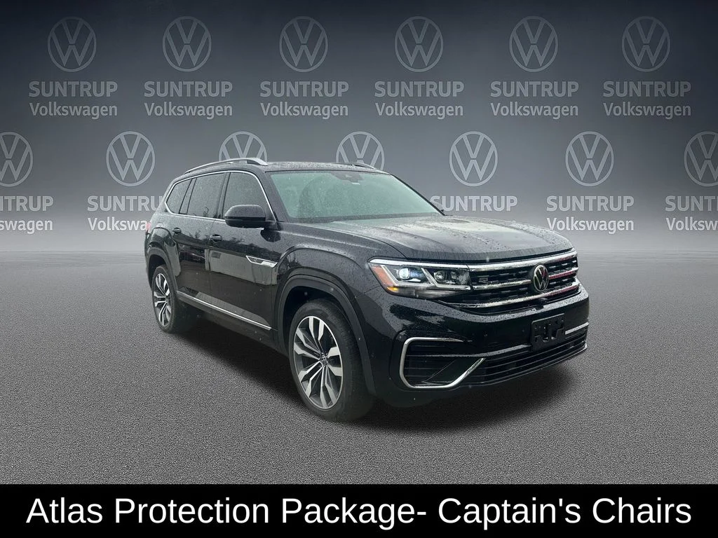 Used 2023 Black Volkswagen 3.6L V6 SEL Premium R-Line image 7