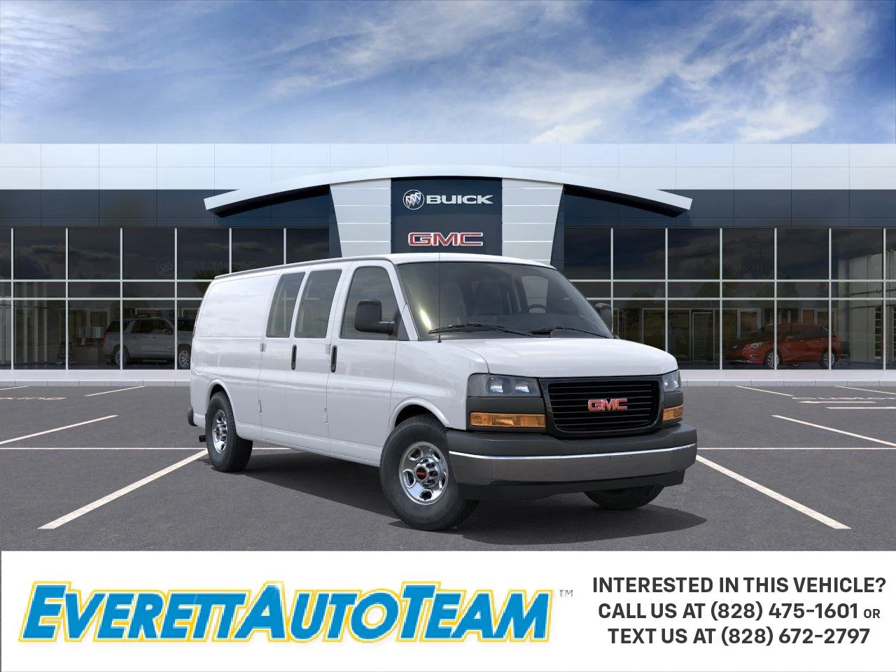 New 2026 Summit White GMC Work Van image 1