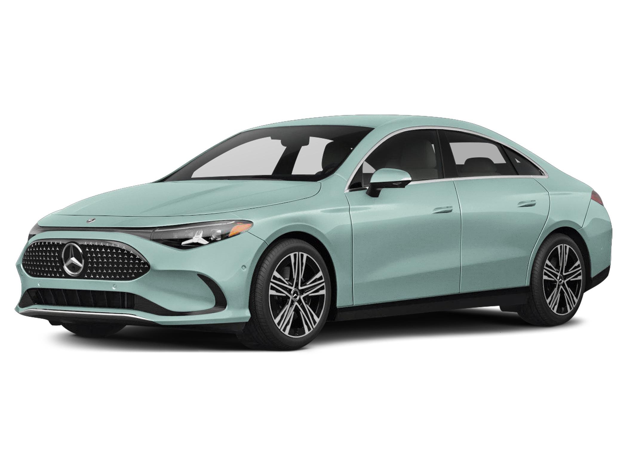 New 2027 Liquid Crystal Green Mercedes-Benz CLA 350 Electric image 1
