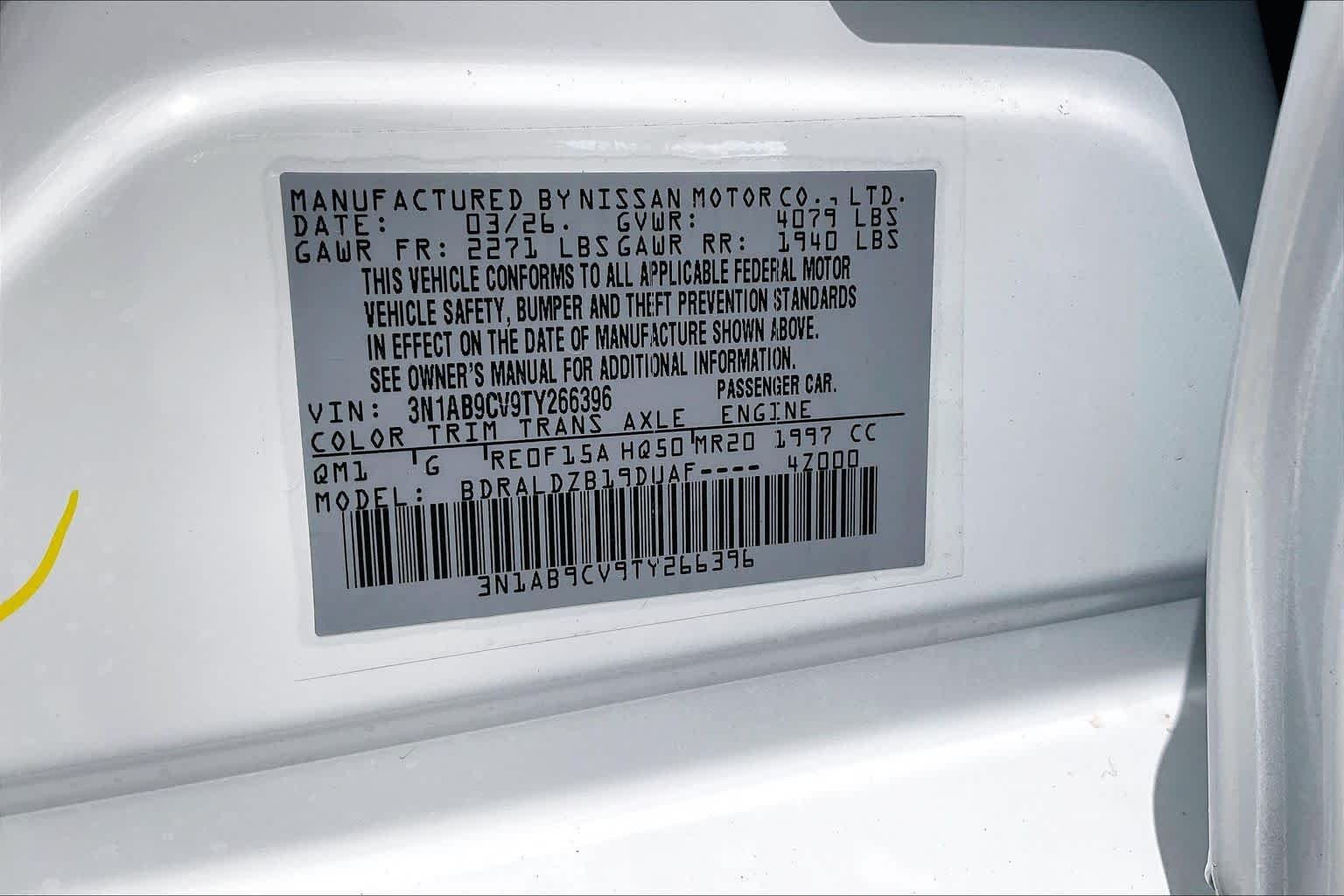 New 2026 Fresh Powder Nissan SV image 14