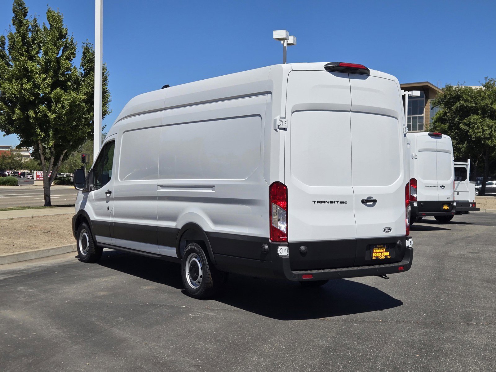 New 2026 Oxford White Ford Cargo Van image 4