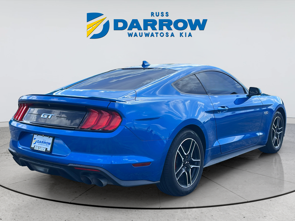 Used 2021 Blue Ford GT image 5