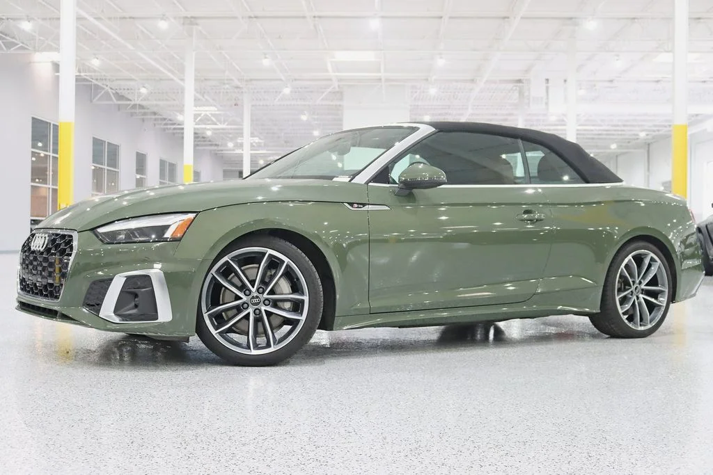 Used 2024 Green Audi 45 S line Premium Plus image 2