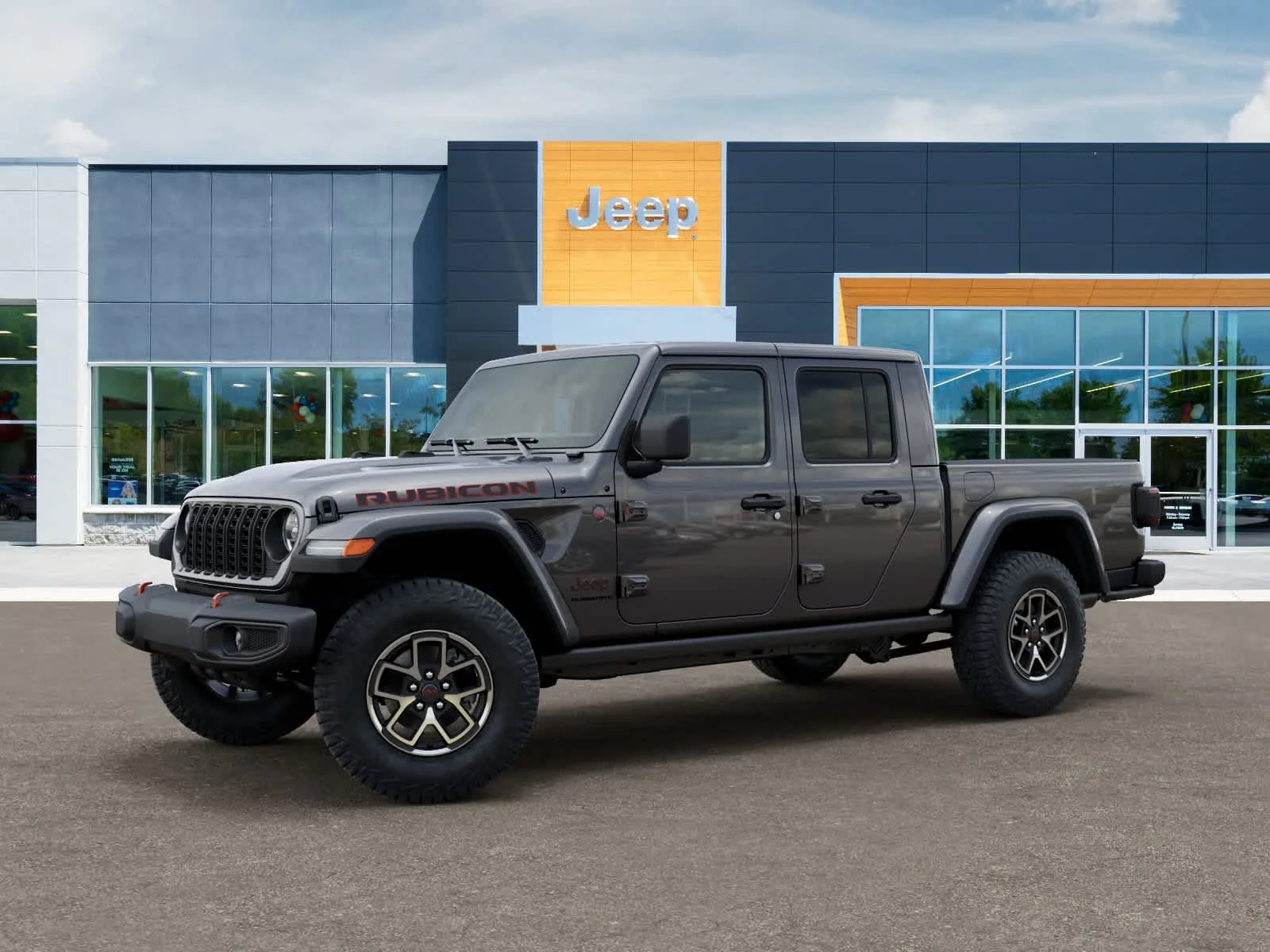 New 2026 Granite Crystal Metallic Clearcoat Jeep Rubicon image 2