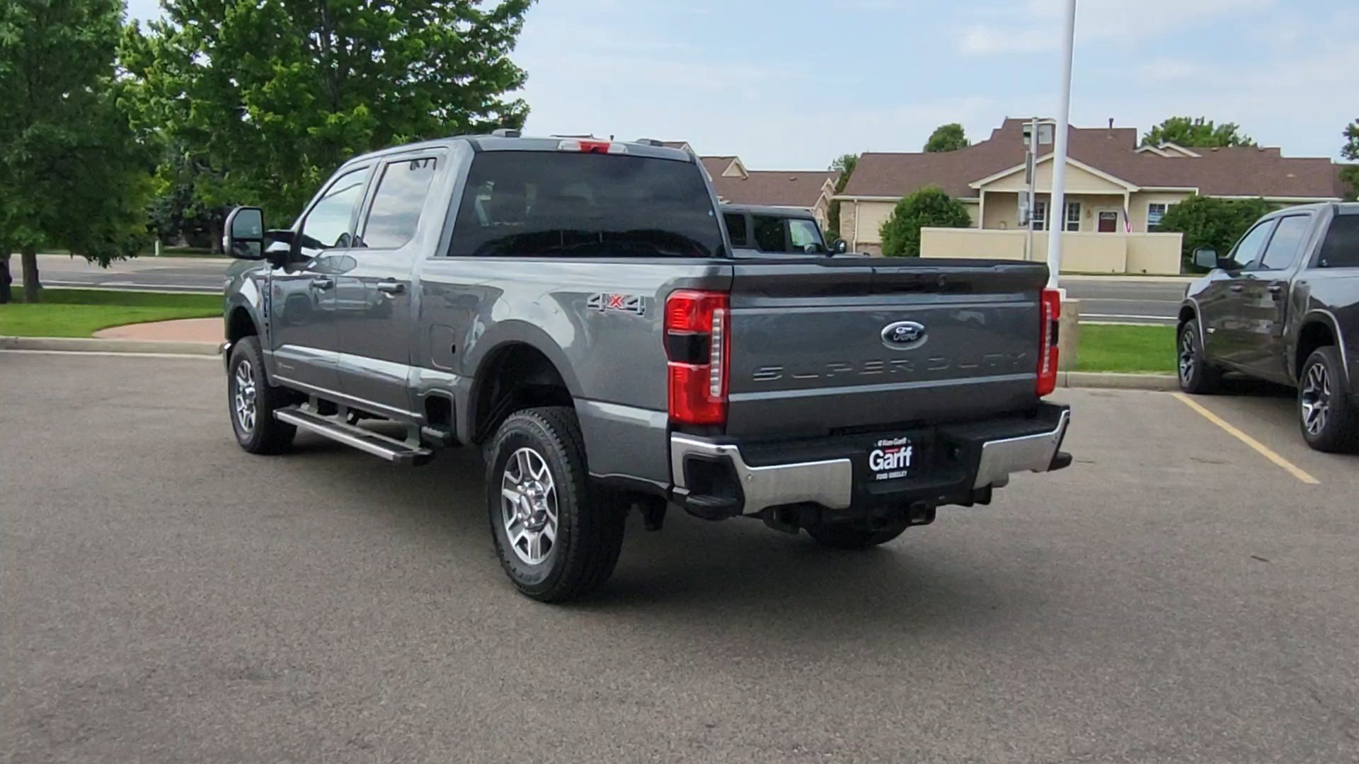 Certified Used 2025 Gray Metallic Ford LARIAT image 3