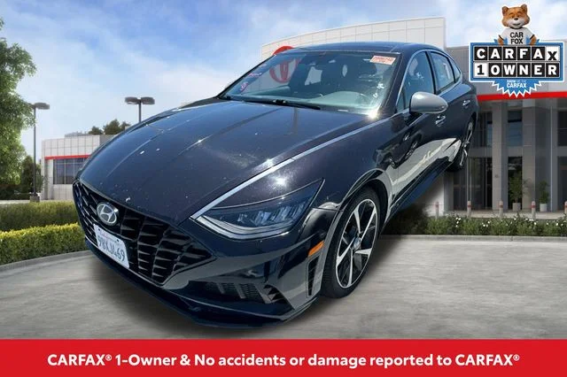 Used 2023 Blue Hyundai SEL Plus image 2