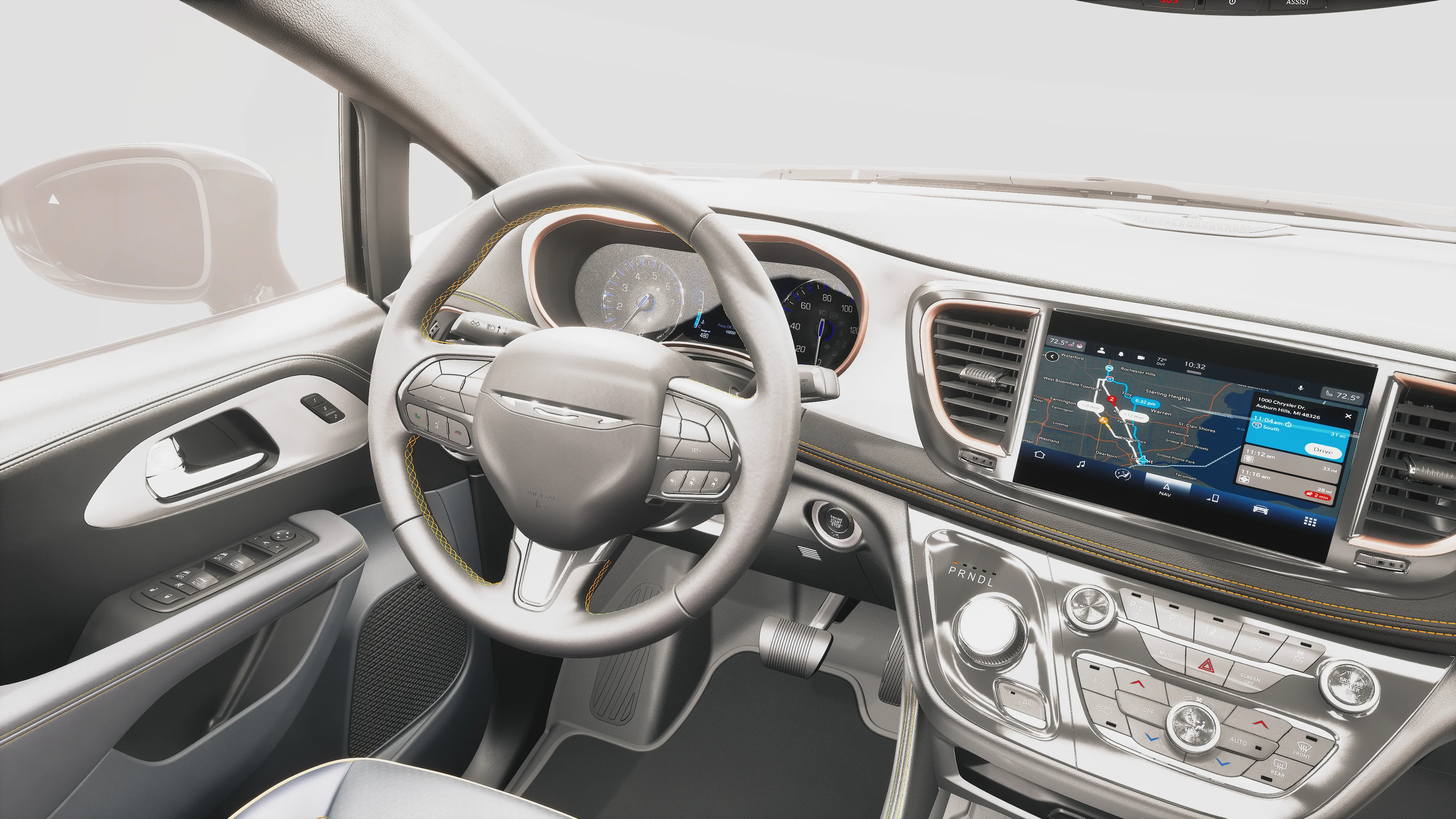 New 2027 Bright White Clear-Coat Exterior Paint Chrysler Pinnacle image 9