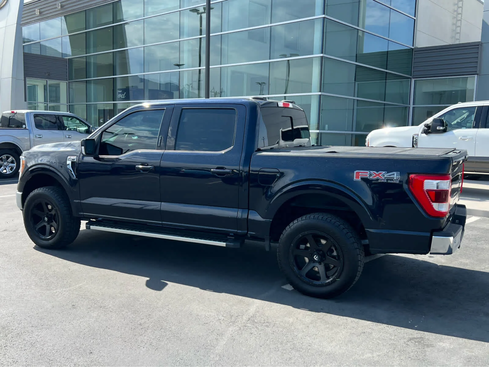 Certified Used 2021 Antimatter Blue Metallic Ford LARIAT image 11