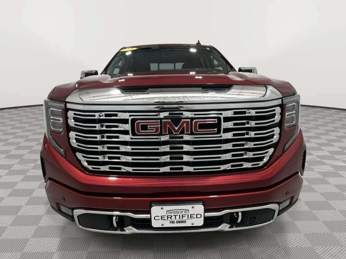 Used 2024 Volcanic Red Tintcoat GMC Denali image 8