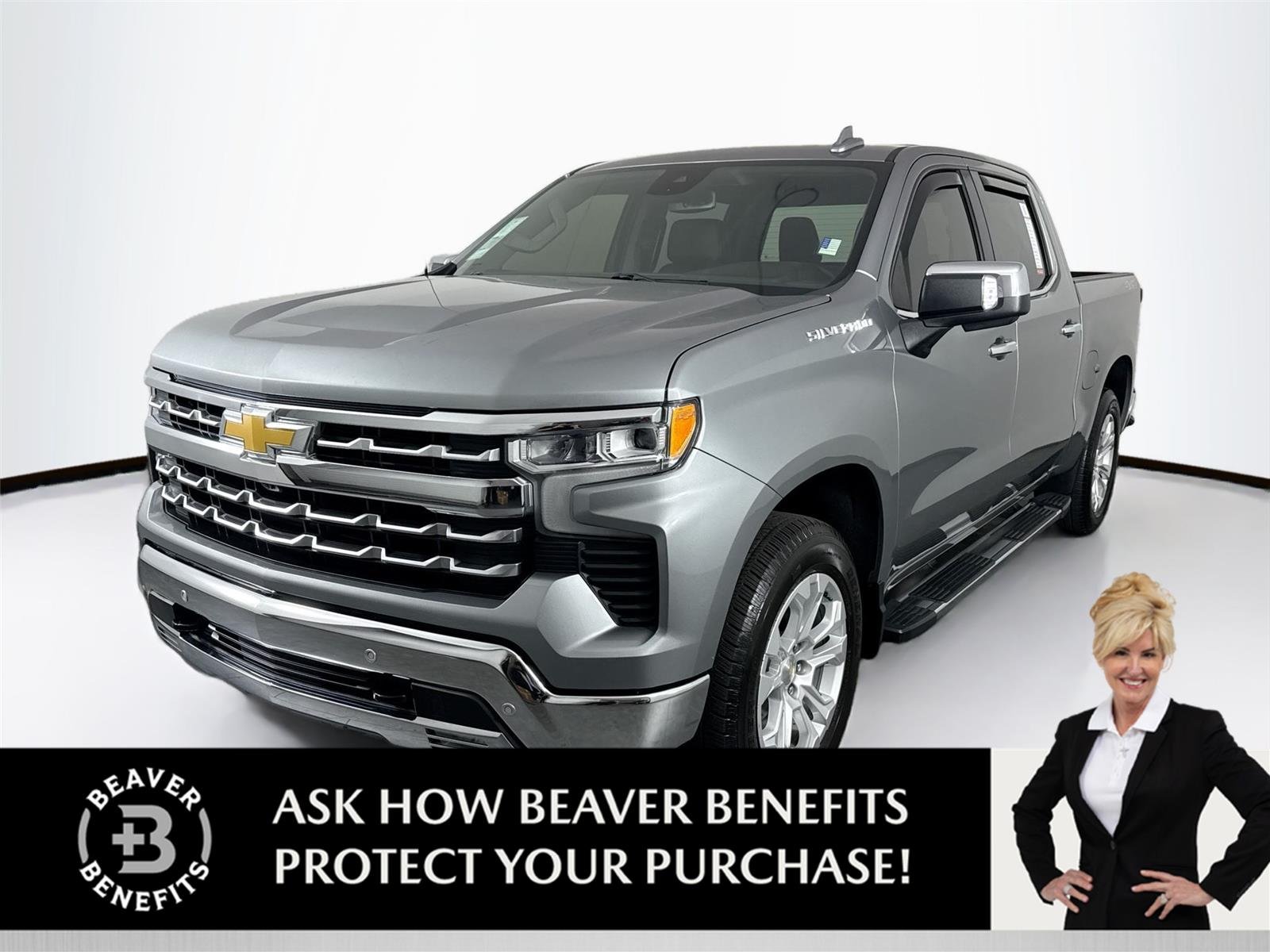 Used 2023 Sterling Gray Metallic Chevrolet LTZ image 1