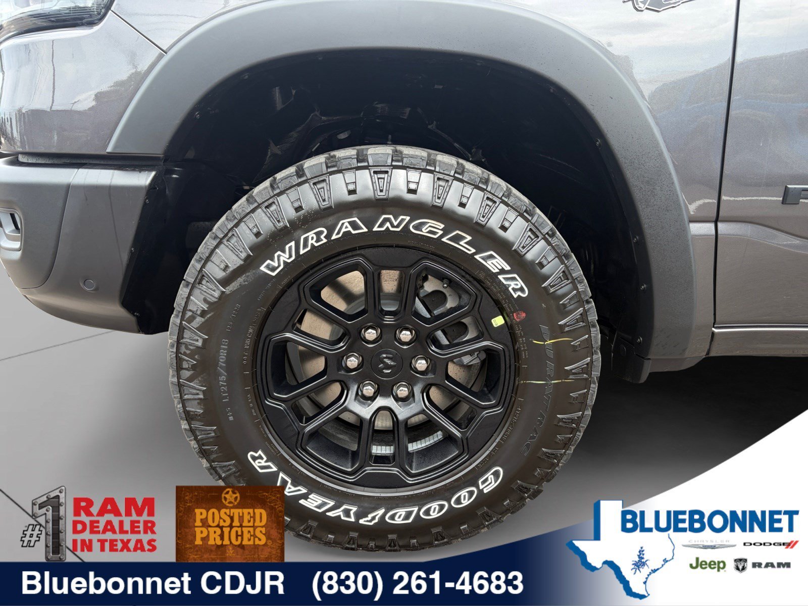 New 2027 Granite Crystal Metallic Clear-Coat Exterior Paint RAM Rebel image 9