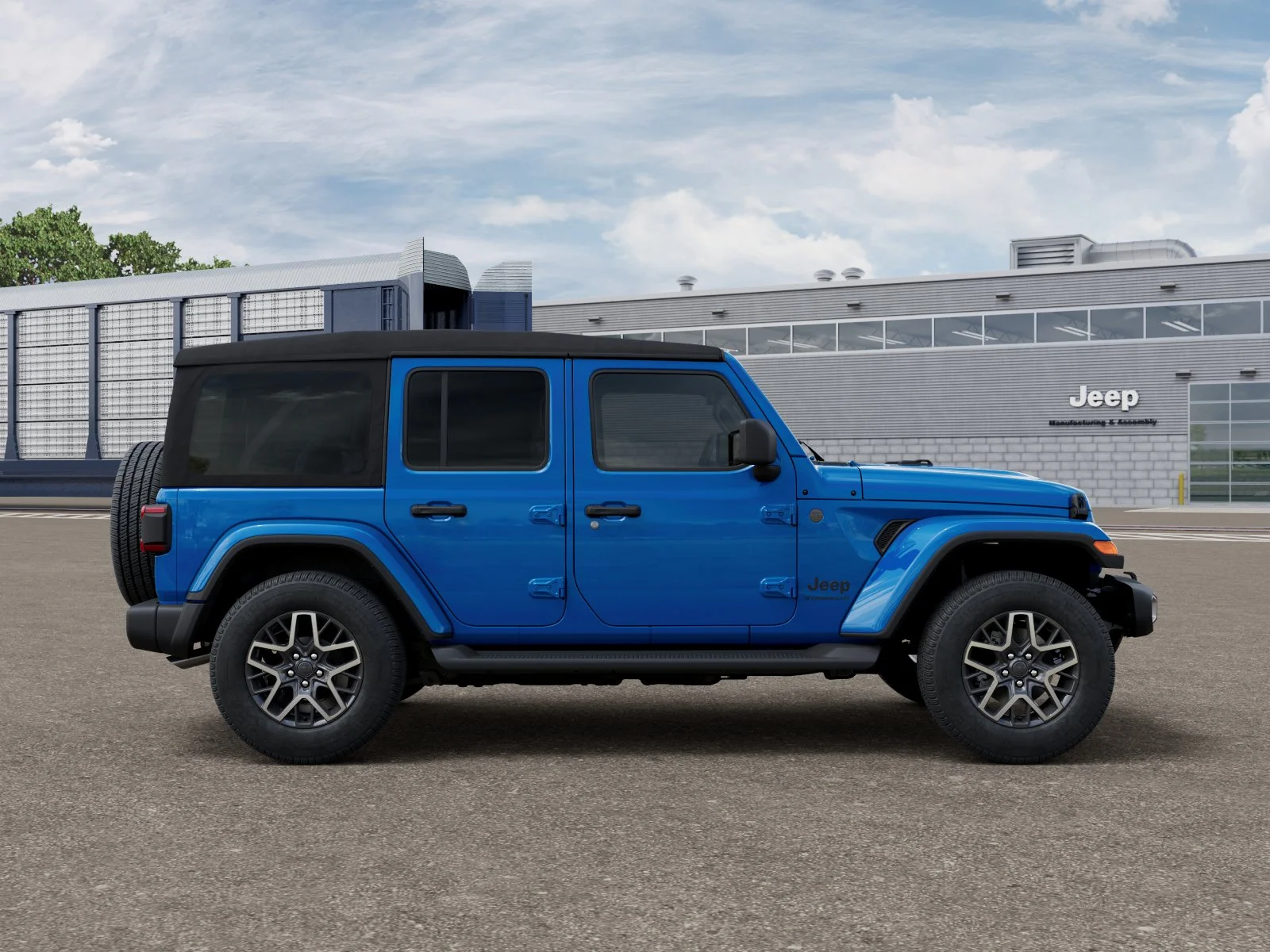New 2027 Hydro Blue Pearlcoat Jeep Sahara image 12