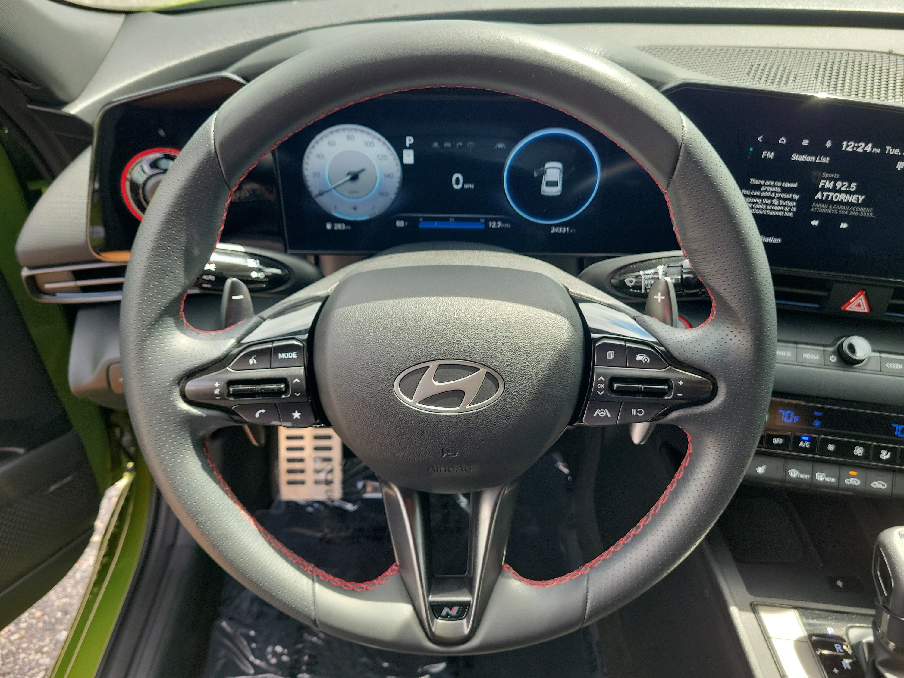 Used 2024 Exotic Green Hyundai N Line image 20