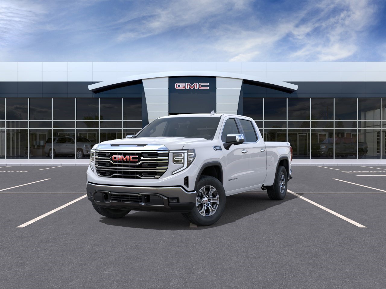 New 2026 Summit White GMC SLT image 8
