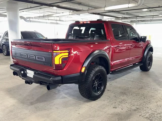 Used 2025 Red Metallic Ford Raptor image 8