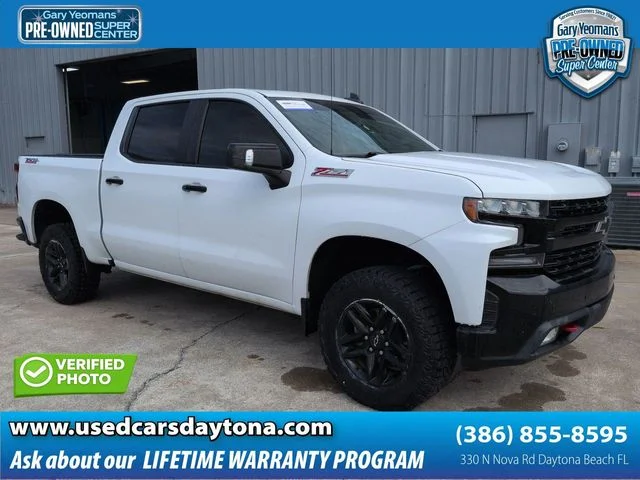 Used 2020 White Chevrolet LT Trail Boss image 1