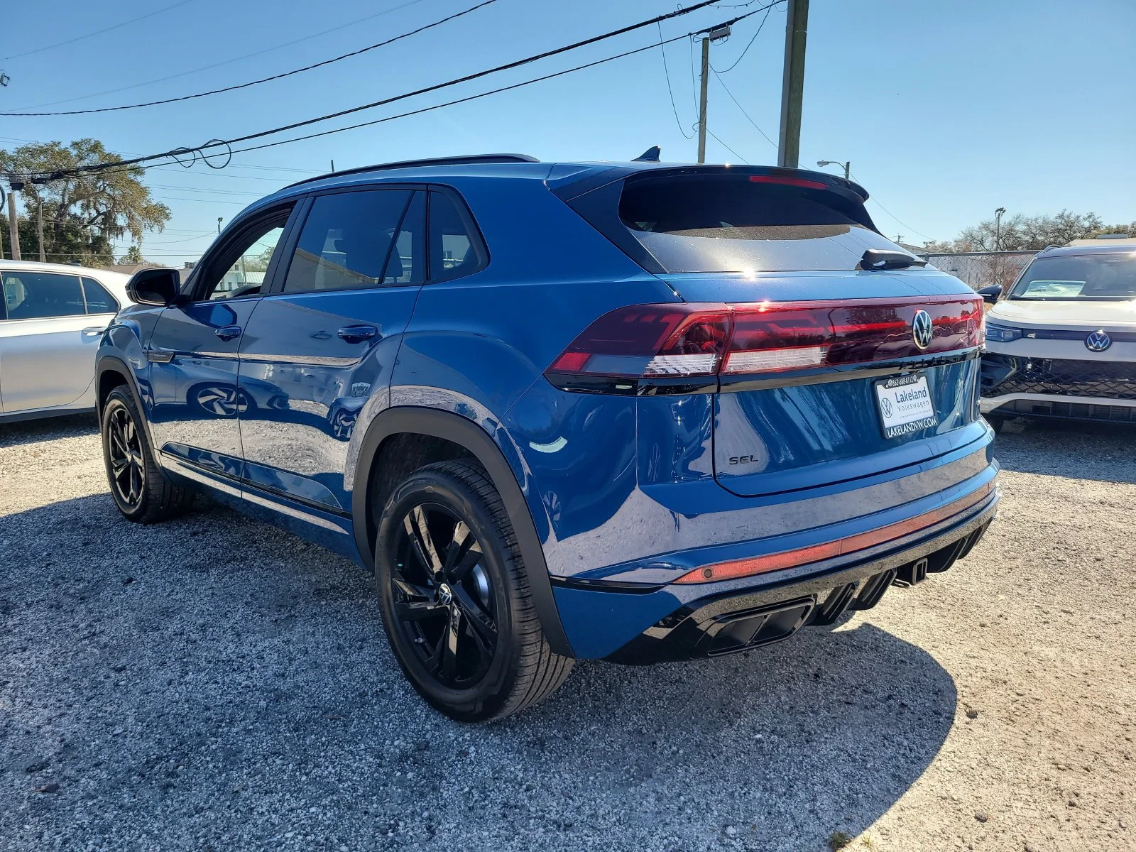 New 2026 Mountain  Lake Blue Metallic Volkswagen 2.0T SEL R-Line Black image 9