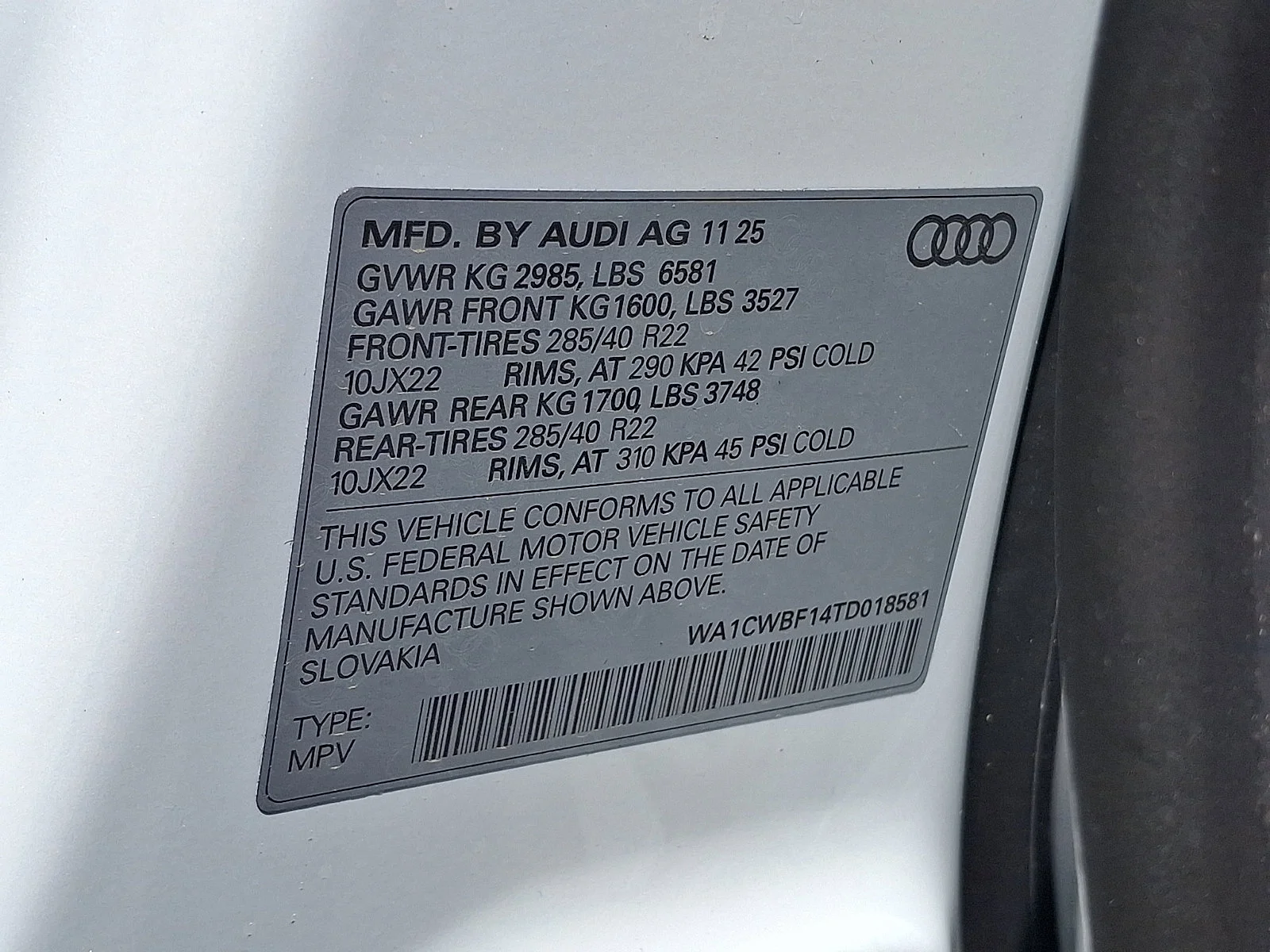 New 2026  Audi Prestige image 20