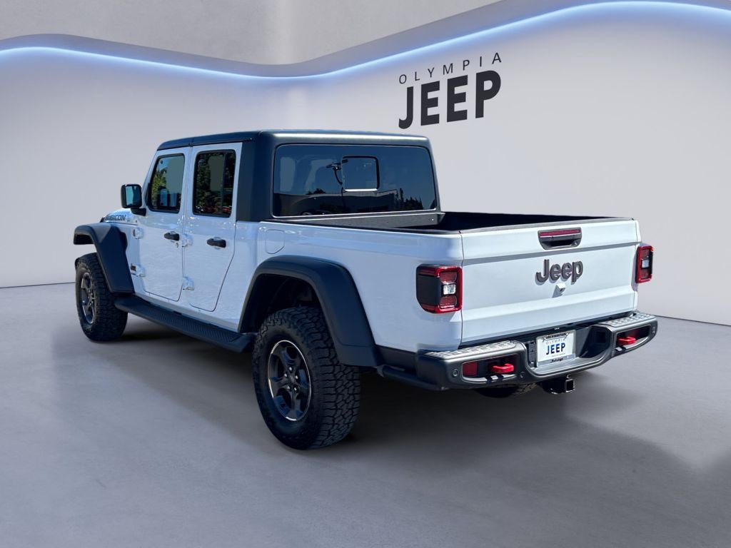 Used 2021 White Jeep Rubicon image 3