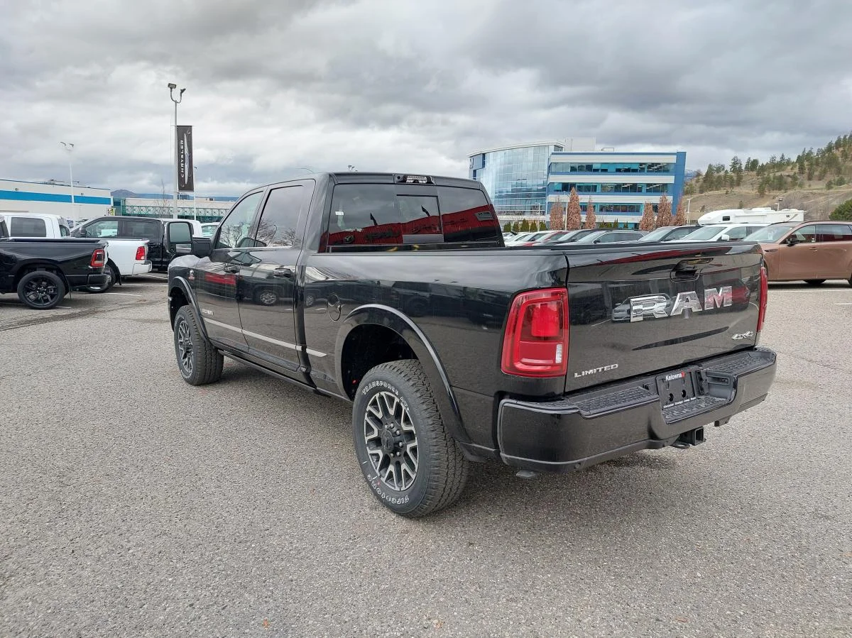 New 2026 Black RAM Limited Longhorn 4x4 Crew Cab 6