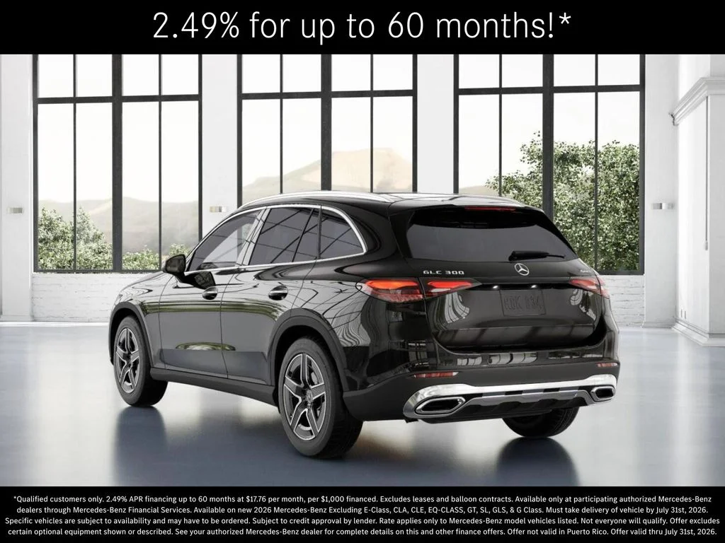 New 2026 Obsidian Black Metallic Mercedes-Benz GLC 300 image 28