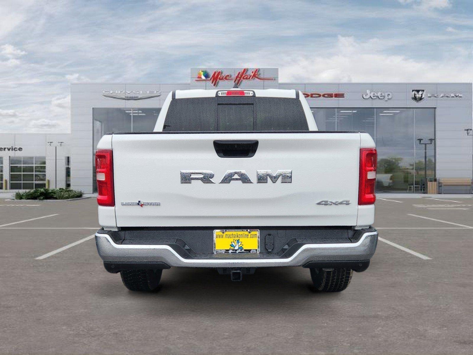 New 2026 Bright White Clear-Coat Exterior Paint RAM Lone Star image 4