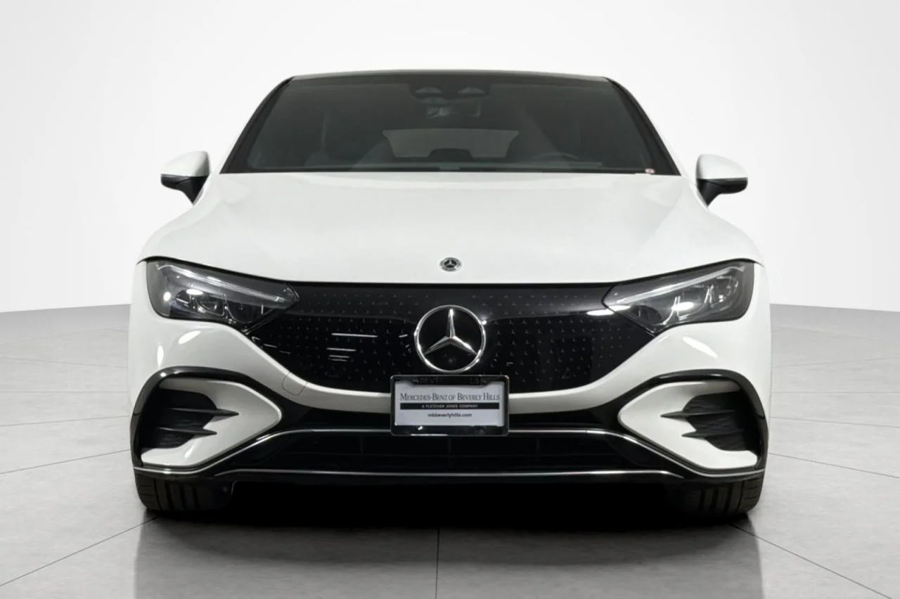 Certified Used 2024 Polar White Mercedes-Benz EQE 350+ image 8