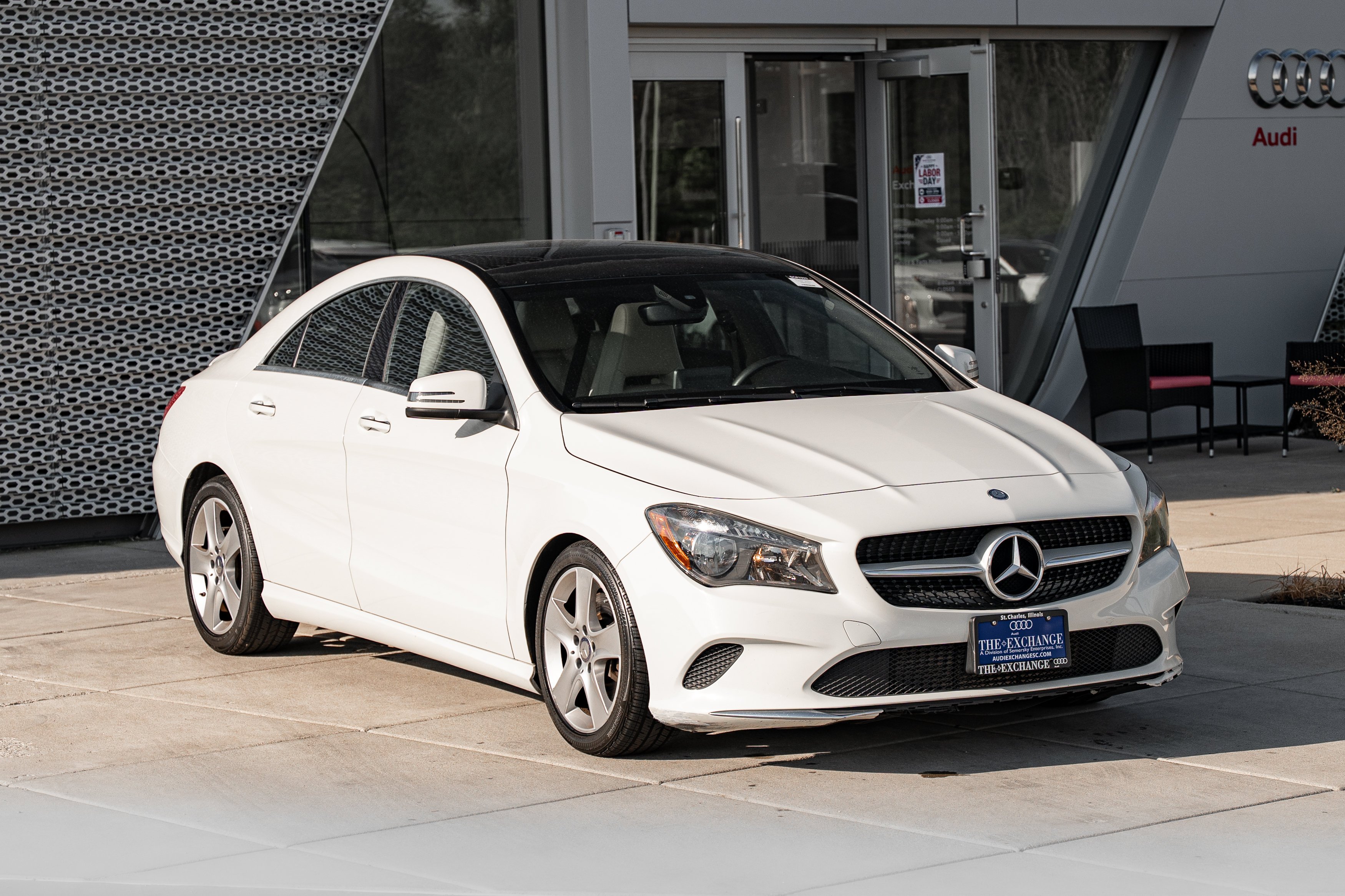 Used 2017 Cirrus White Mercedes-Benz CLA 250 image 2