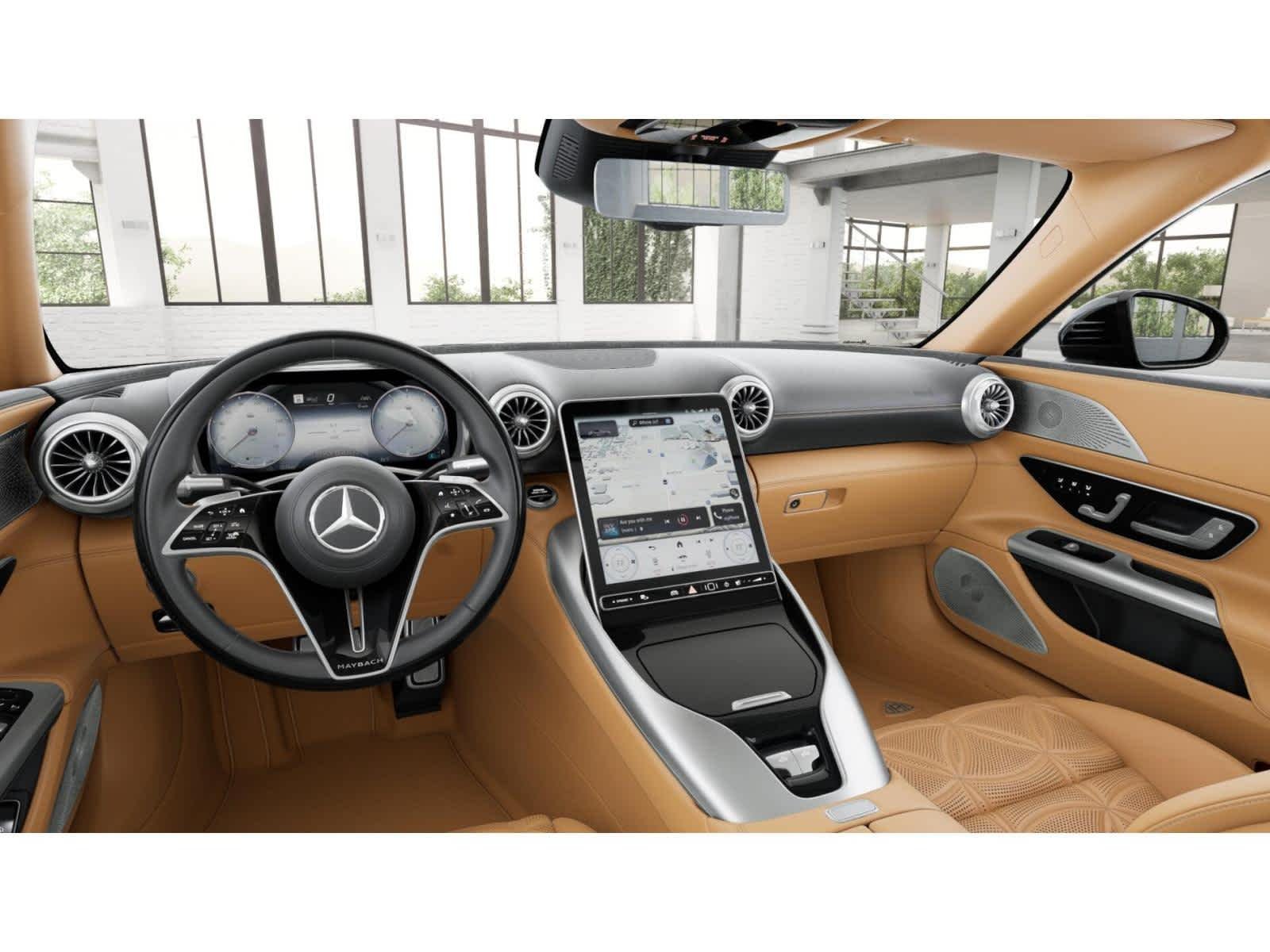 New 2027 MANUFAKTUR Moonlight White Magno Mercedes-Benz Maybach SL 680 Monogram Series image 3