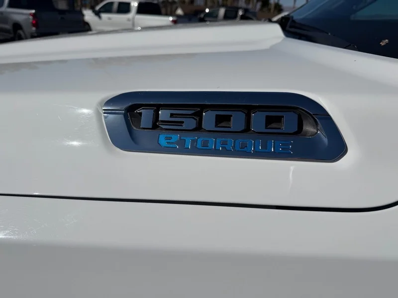 Used 2022 Bright White Clea Ram Big Horn image 26