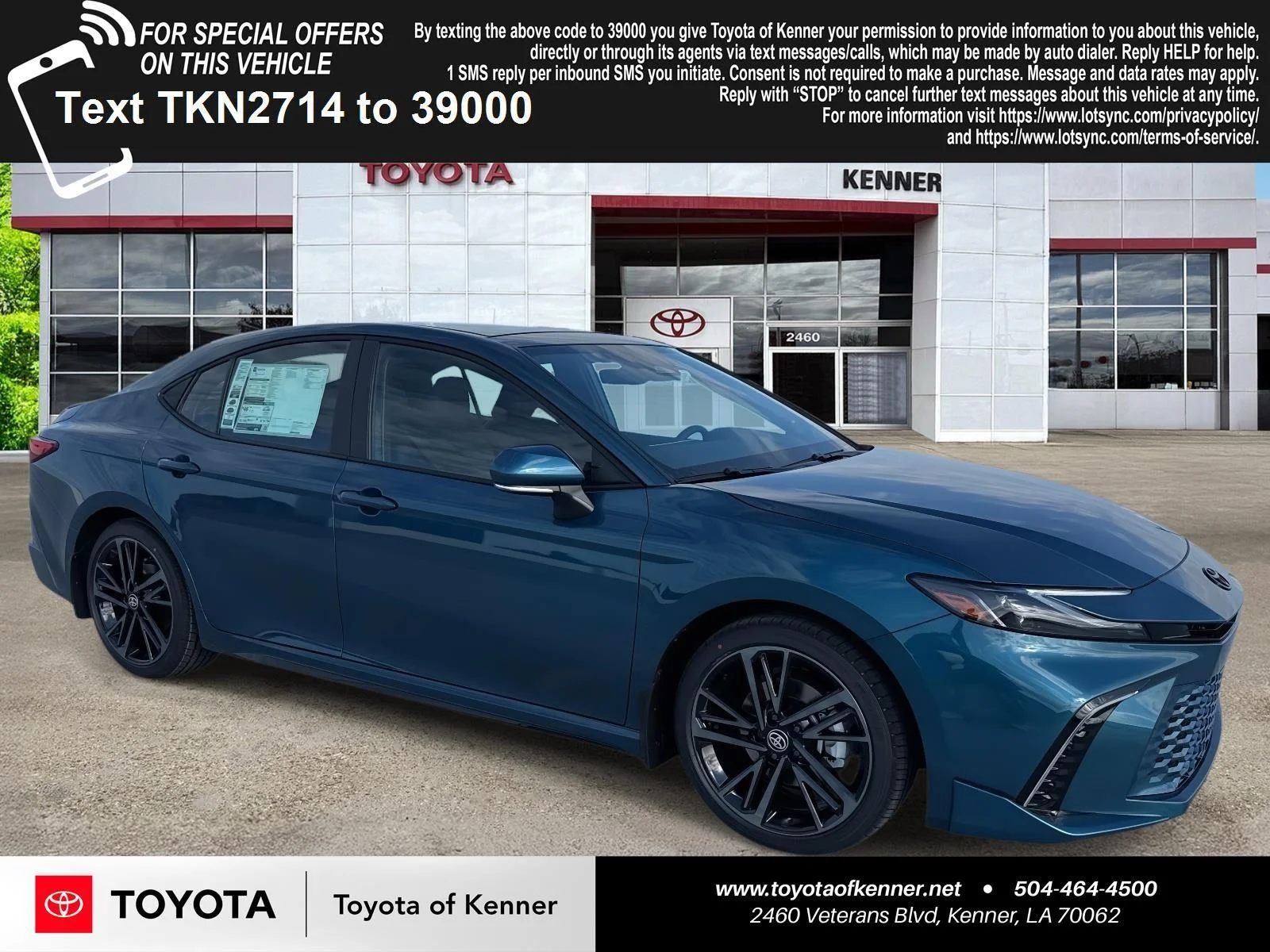 New 2026 Ocean Gem Toyota XSE image 1