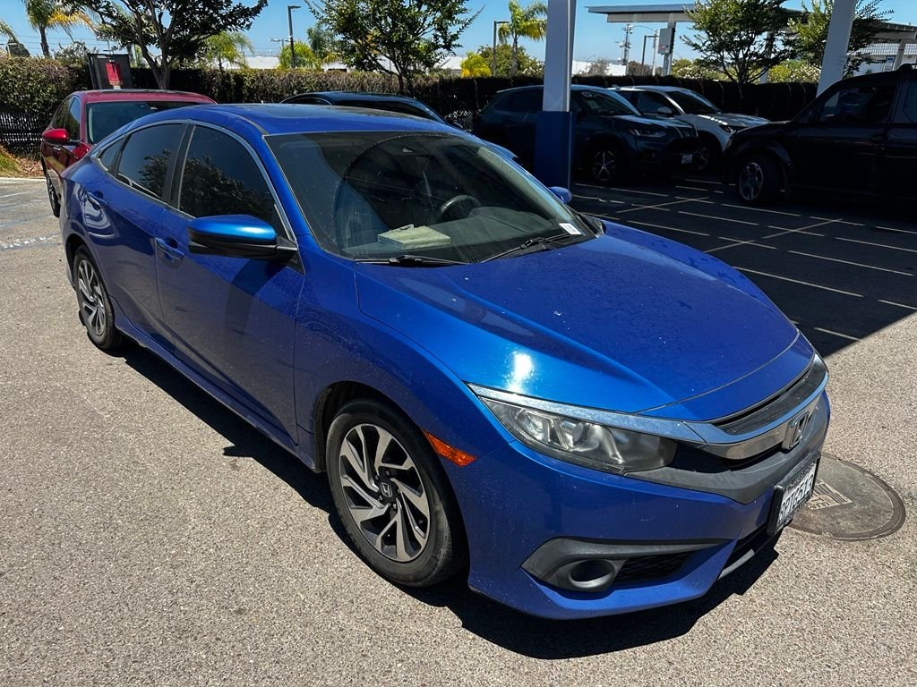 Used 2016 Aegean Blue Metallic Honda EX image 7