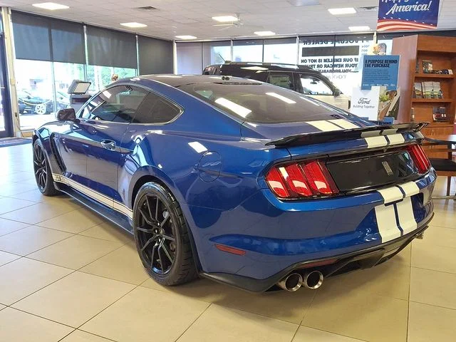 Certified Used 2017 Lightning Blue Metallic Ford Shelby GT350 image 4
