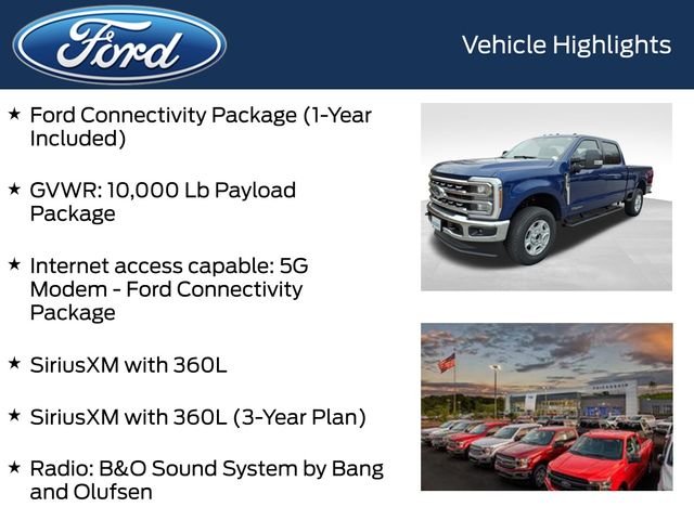 New 2026 Argon Blue Metallic Ford F-250® XLT image 8