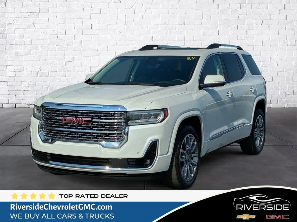 Used 2023 WHITE FROST TRICOAT GMC Denali image 1