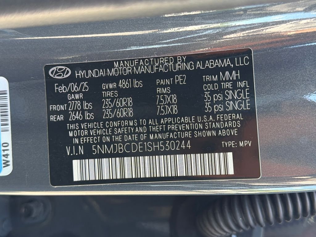 Used 2025 Ecotronic Gray Hyundai SEL image 31