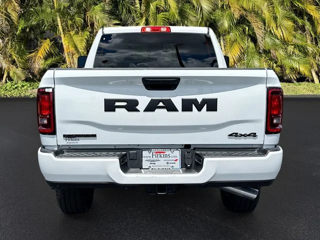 New 2026 Bright White Clear-Coat Exterior Paint RAM Big Horn image 5
