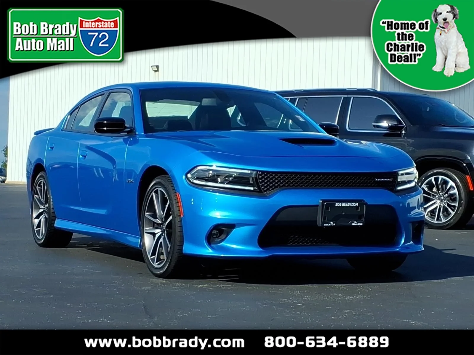 Used 2023 B5 Blue Pearl Coat Dodge R/T image 1