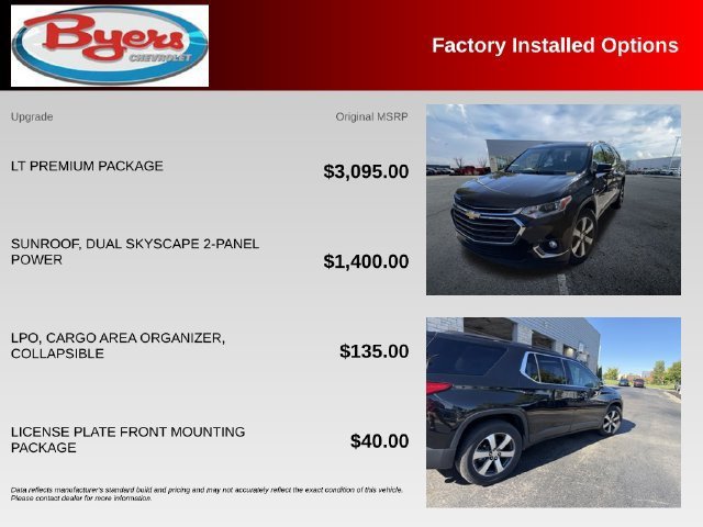Used 2019 MOSAIC BLACK METALLIC Chevrolet LT Leather image 10