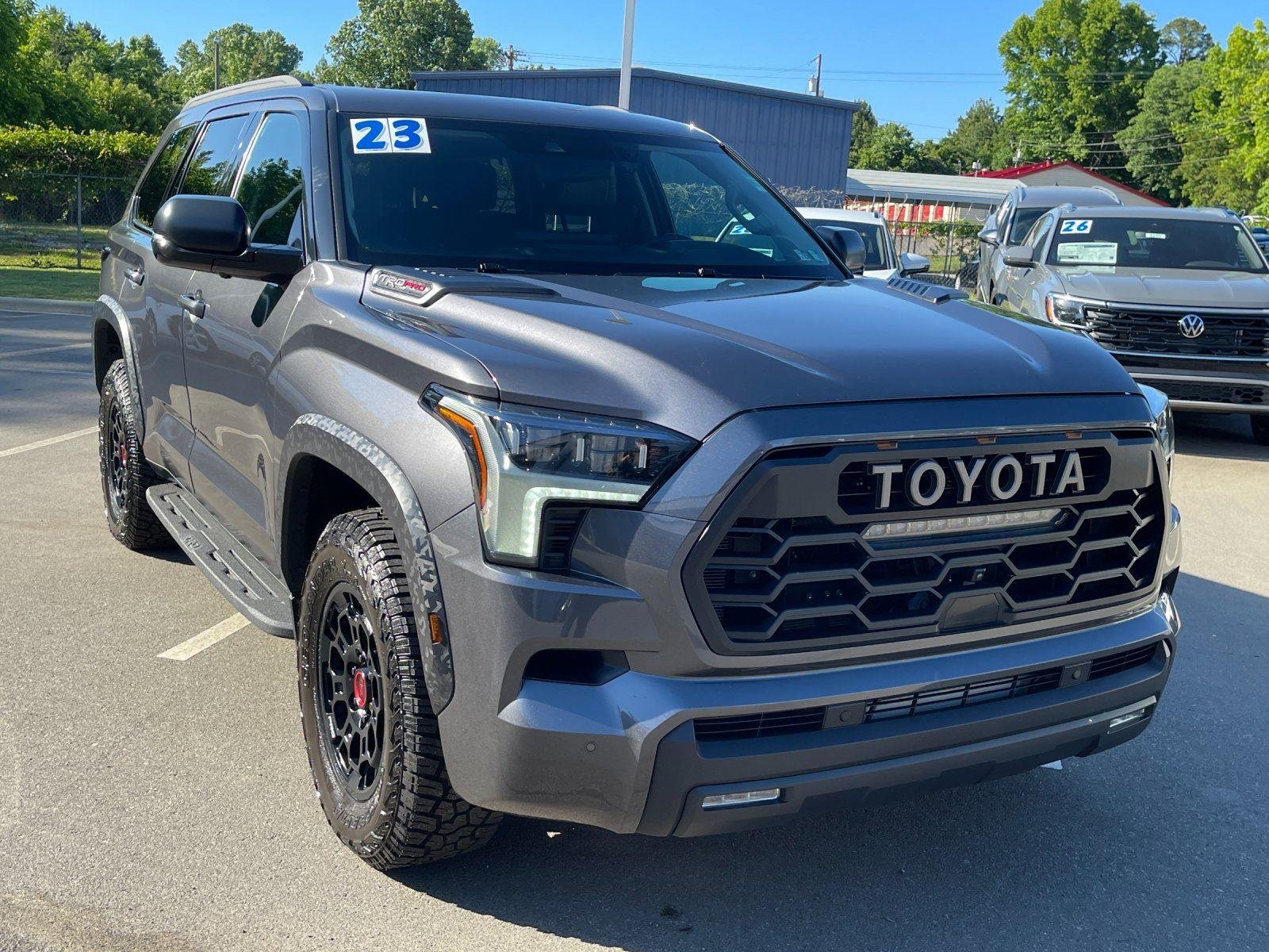 Used 2023 Magnetic Gray Metallic Toyota TRD Pro image 7