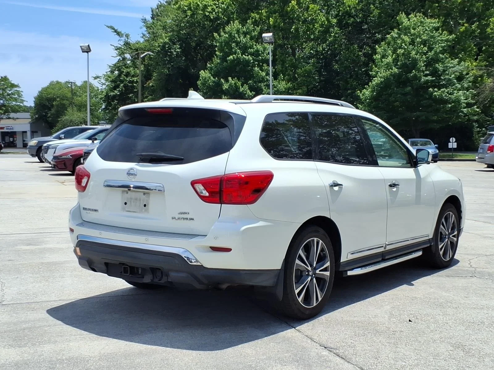 Used 2019 Pearl White Tricoat Nissan Platinum image 7