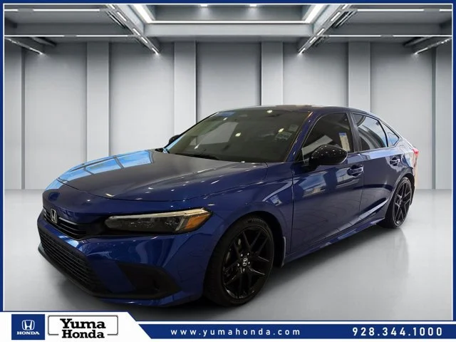 Certified Used 2024 Aegean Blue Metallic Honda 2.0L 4D SPORT image 1